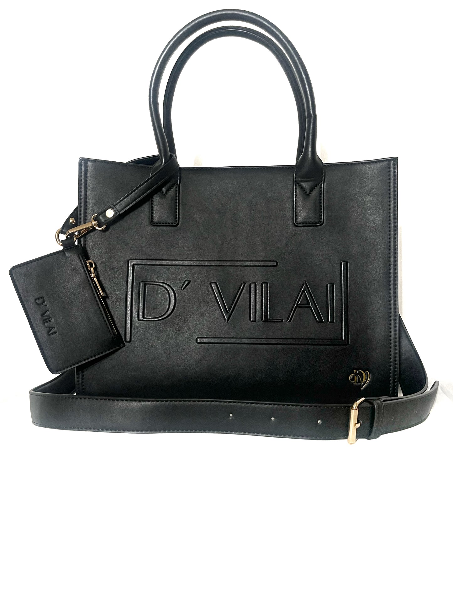 Black TETRIS Tote Bag