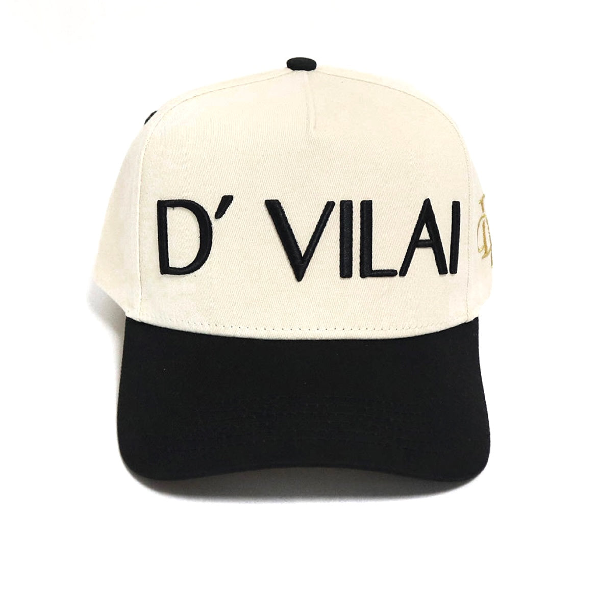 Classic Logo Snapback Creme / Black